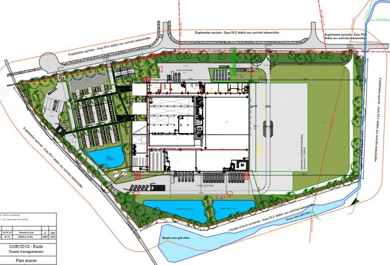 Corning Gosselin. Une unité de production de matériel de laboratoire pour 2024